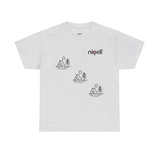 Niqell -Camping- Unisex Heavy Cotton Tee